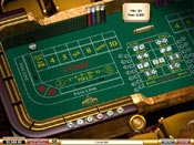 table de craps du casino